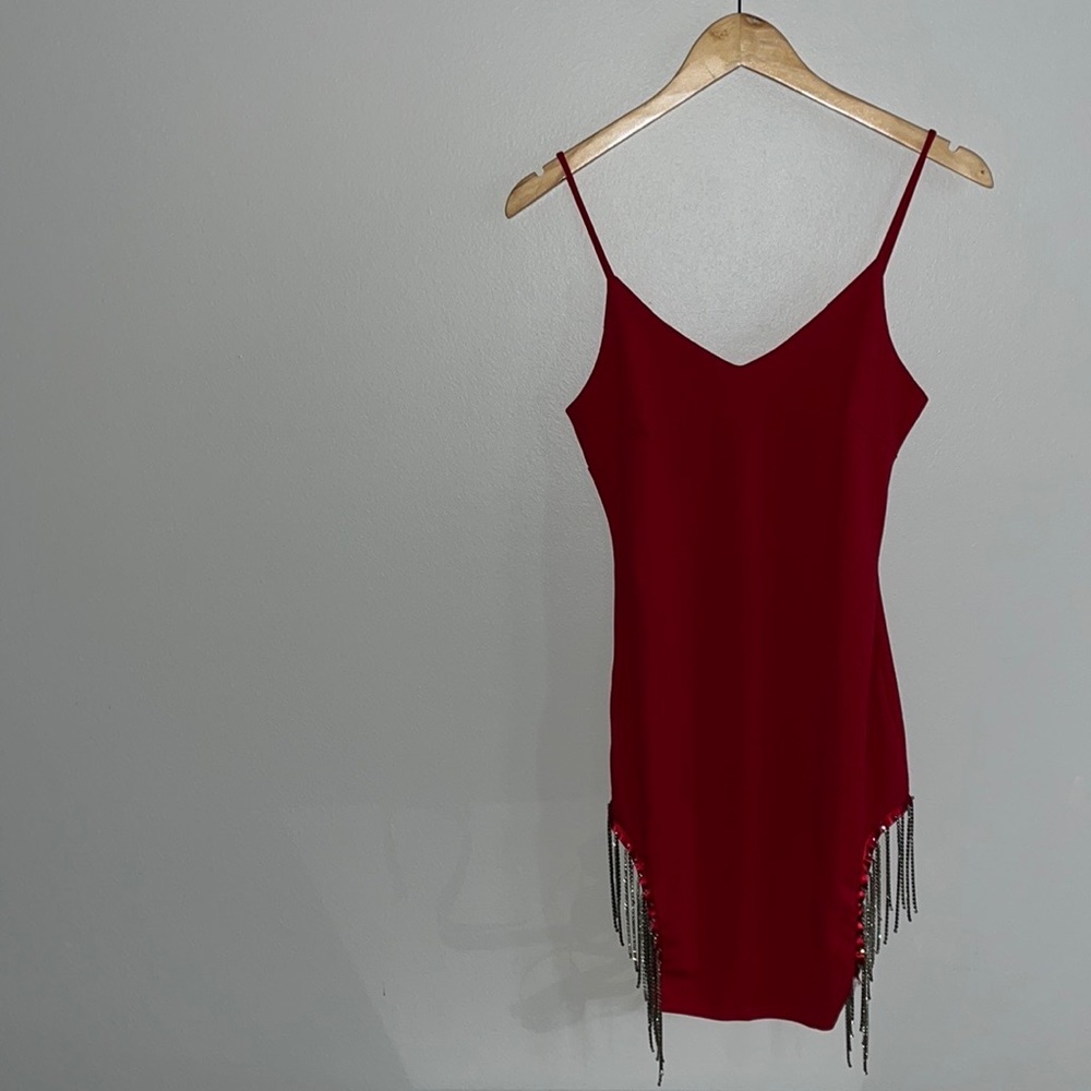 MadRag Red Y2K Bodycon Dress